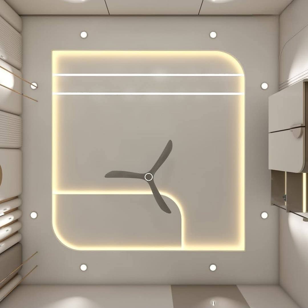 Modern Living Room Ceiling